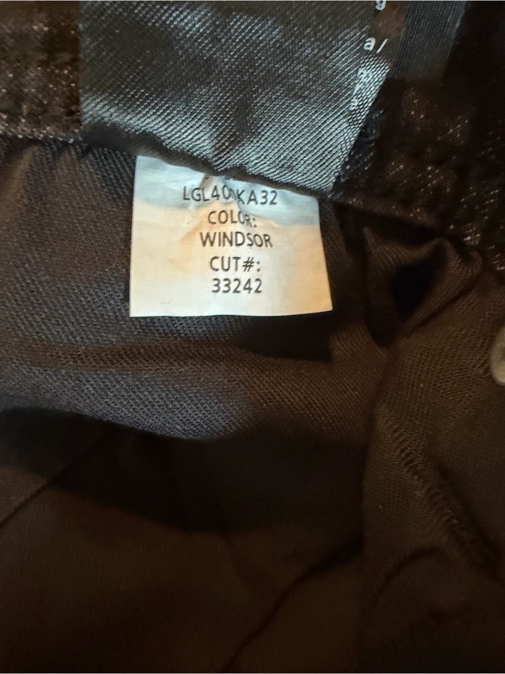 Liverpool Sutton Loose Straight Jeans 38x32 Black Eco NWT - Picture 5 of 10